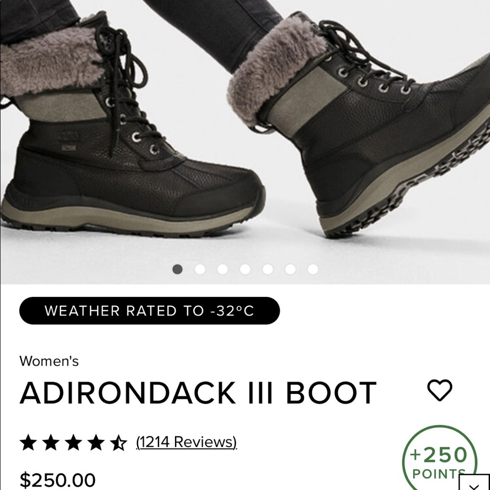 UGG Adirondack snow boot. Never Worn!